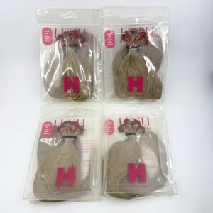 4 PACK Hotheads LUSH Hand Tied Weft 24" Garnet 6C warm blonde 248g NEW